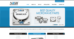 Desktop Screenshot of novamicrowave.com